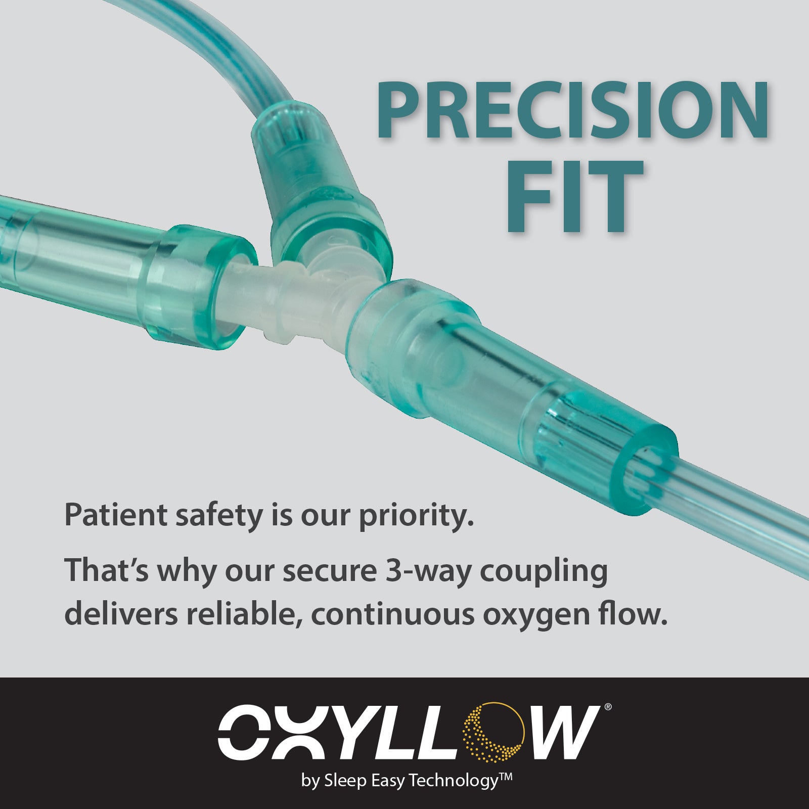 Premium Y-Connector| 10 Count | 3-Way Barbed Design | Secure Fit for Optimal Oxygen Flow | Compatible with Major Respiratory Brands | Durable, Medical-Grade Oxygen Therapy Accessory